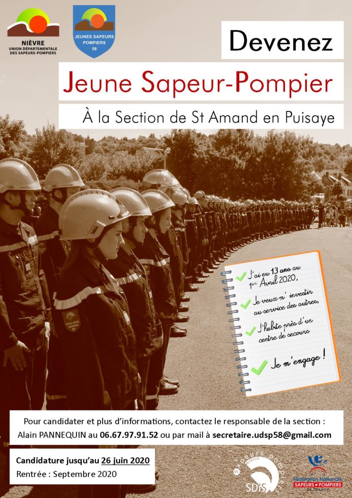 Jeune Sapeur-Pompier - SDIS 58